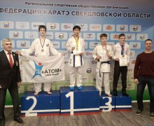 Предновогодние победы каратистов Атома