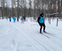 В Заречном состоялись лыжные гонки среди команд 59 пожарно-спасательного отряда