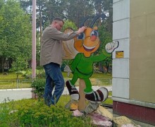 У детского сада «Светлячок» появился собственный символ