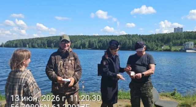 На правом берегу Белоярского водохранилища продолжаются профилактические рейды