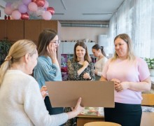 Для учителей школы №6 провели мастер-класс по живописи