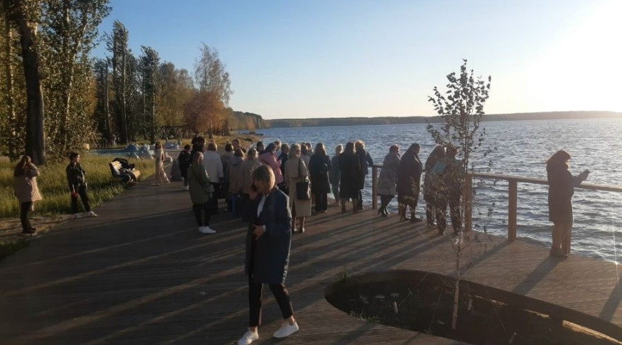В экопарке Заречного укрепят настил амфитеатра с помощью дополнительных свай