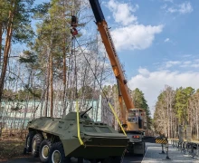 Немного подробностей про новые экспонаты музея военной техники под открытым небом