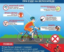 Госавтоинспекция призывает велосипедистов внимательно изучить и строго соблюдать Правила дорожного движения (глава 24)
