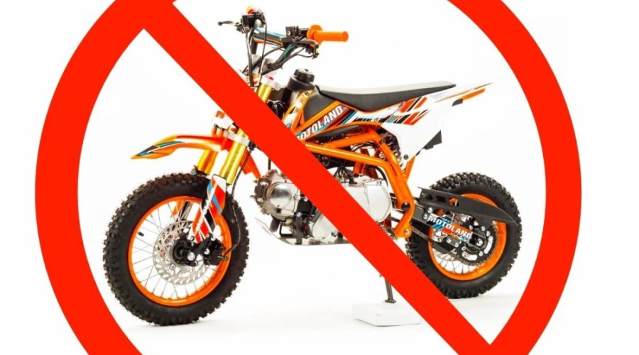 Госавтоинспекция Заречного призывает родителей - не покупайте детям спортивные минимотоциклы!