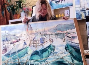 8 марта в Выставочном зале городского краеведческого музея пройдёт встреча с художником