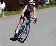 Юная зареченская спортсменка стала победителем всероссийских соревнований по триатлону