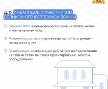 Свердловские ветераны Великой Отечественной войны получают комплекс мер социальной поддержки