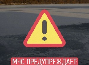 Весна — не время гулять по льду!