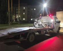 В ДТП вчера вечером пострадал подросток - водитель мотоцикла