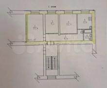 Продаётся 3-х комнатная квартира в д. Курманка