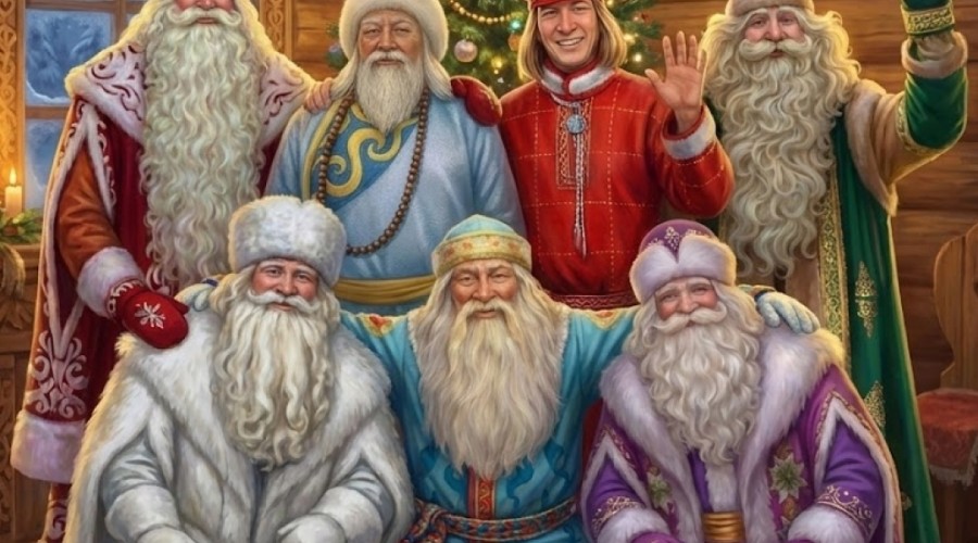 Дедов Морозов много не бывает, особенно в Новый год!