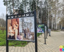 В галерее под открытым небом у Покровского Храма новая выставка