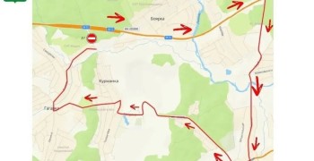 Движение на участке трассы у деревни Курманки будет перекрыто до 13 июня
