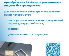 С 1 января для иностранных граждан в России вступили новые правила покупки СИМ-карт