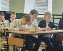 Две команды воспитанников детской музыкальной школы приняли участие в конкурсе по сольфеджио