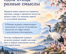 22 октября в России и мире отмечают День белых журавлей