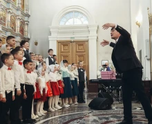 18 октября в храме Покрова Божией Матери прошёл 7 детско-юношеский фестиваль хорового искусства Поющий ангел