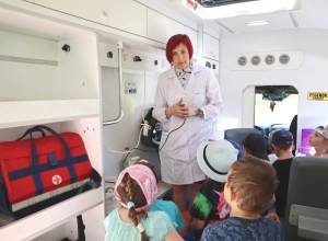 Малыши из детского сада побывали на экскурсии в Скорой помощи МСЧ №32