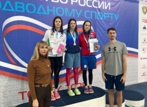 Зареченцы привезли четыре медали с первенства России по подводному спорту