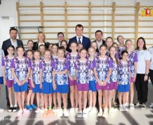 Губернатор Евгений Куйвашев презентовал министру спорта, президенту Олимпийского Комитета России Михаилу Дегтярёву Дворец водных видов спорта, а также кампус Уральского федерального университета