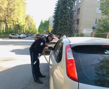 Очередное профилактическое мероприятие «Ребенок-пассажир» проведено сотрудниками Госавтоинспекции вблизи детской поликлиники города Заречного