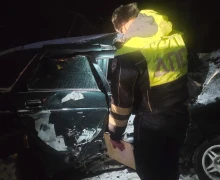 Автоинспекторы устанавливают обстоятельства ДТП с пятью пострадавшими, которое спровоцировал пьяный и не имеющий прав водитель