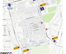 Завтра с 8 утра и до окончания ремонтных работ перекроют ул. Восточную