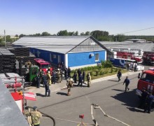 На территории ПК Контур прошли большие пожарно-тактические учения по тушению пожаров в промышленных организациях