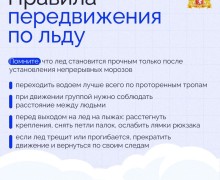 Поздней осенью, с наступлением заморозков, необходимо помнить — тонкий лёд на водоемах крайне опасен!