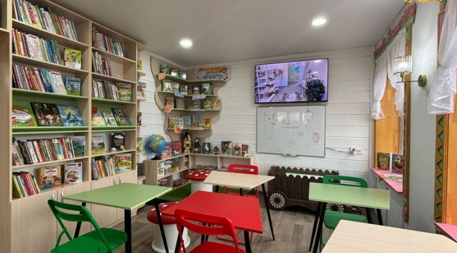 В Бутке открылась библиотека нового поколения