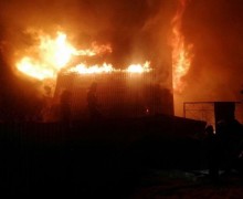 ПОЖАР В СНТ ДРУЖБА