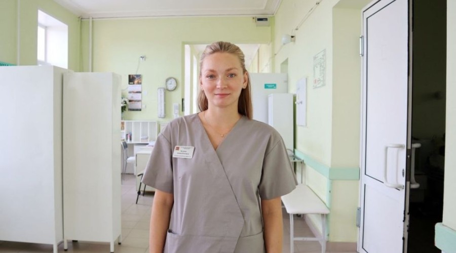 В МСЧ № 32 проходят практику студенты - целевики